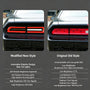Suitable for retrofitting 2008-2014 Dodge Challenger Hellcat taillight assembly with LED taillights and sequential turn signals.