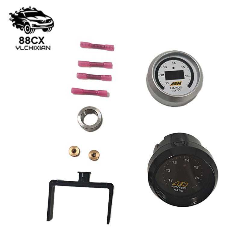 AEM 30-4110 UEGO Wideband O2 Air Fuel Ratio Gauge AFR 52mm with 4.9 LSU Sensor
