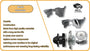 GT79452 Universal Transmission Husqvarna 587086703 589668301 Driver Kit RS800