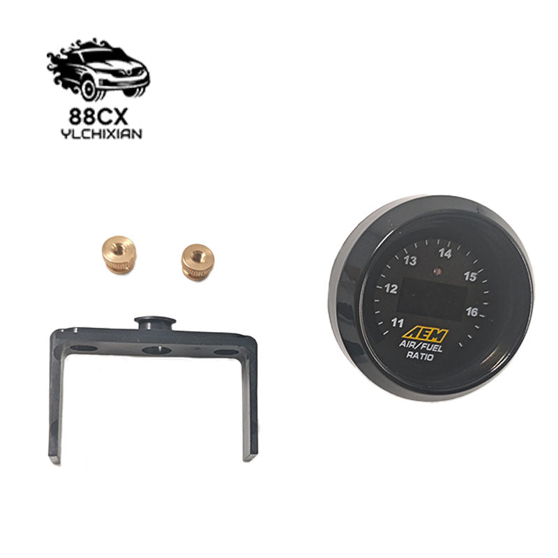 AEM 30-4110 UEGO Wideband O2 Air Fuel Ratio Gauge AFR 52mm with 4.9 LSU Sensor